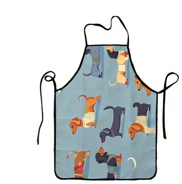 Home Cooking For Dogs - 1pc, Dogs With Aprons Durable, Reusable,