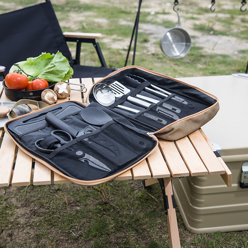 8pcs Camping Kitchen Cookware  - Home Cooking Utensil Set recension och pris