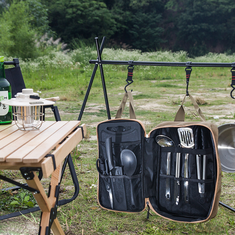 8pcs Camping Kitchen Cookware  - Home Cooking Utensil Set recension och pris