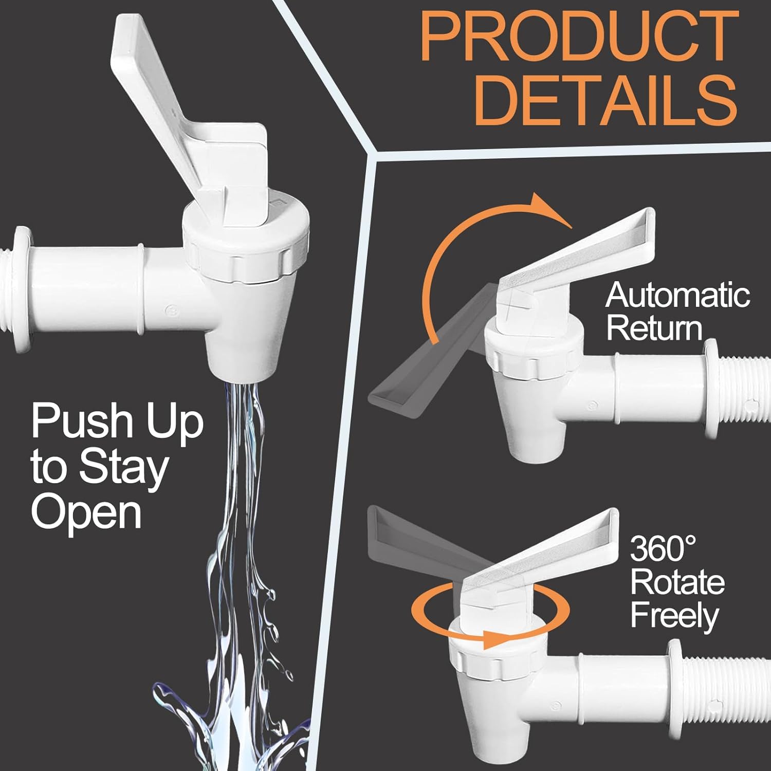 White Plastic Spigot Bucket Bo - Fermentation Crock recension och pris