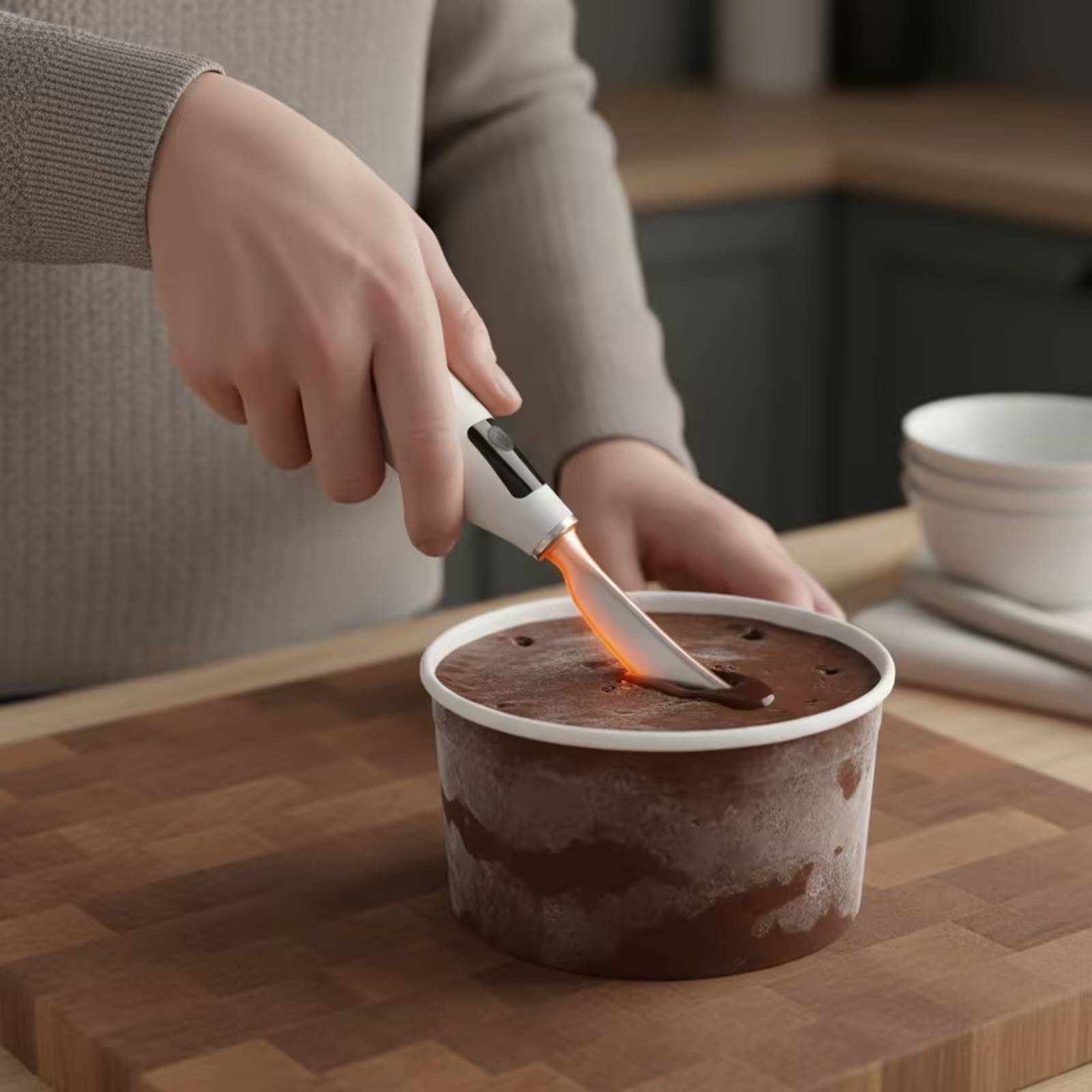 Rechargeable Electric Ice Crea - Home Cooking Kitchen recension och pris