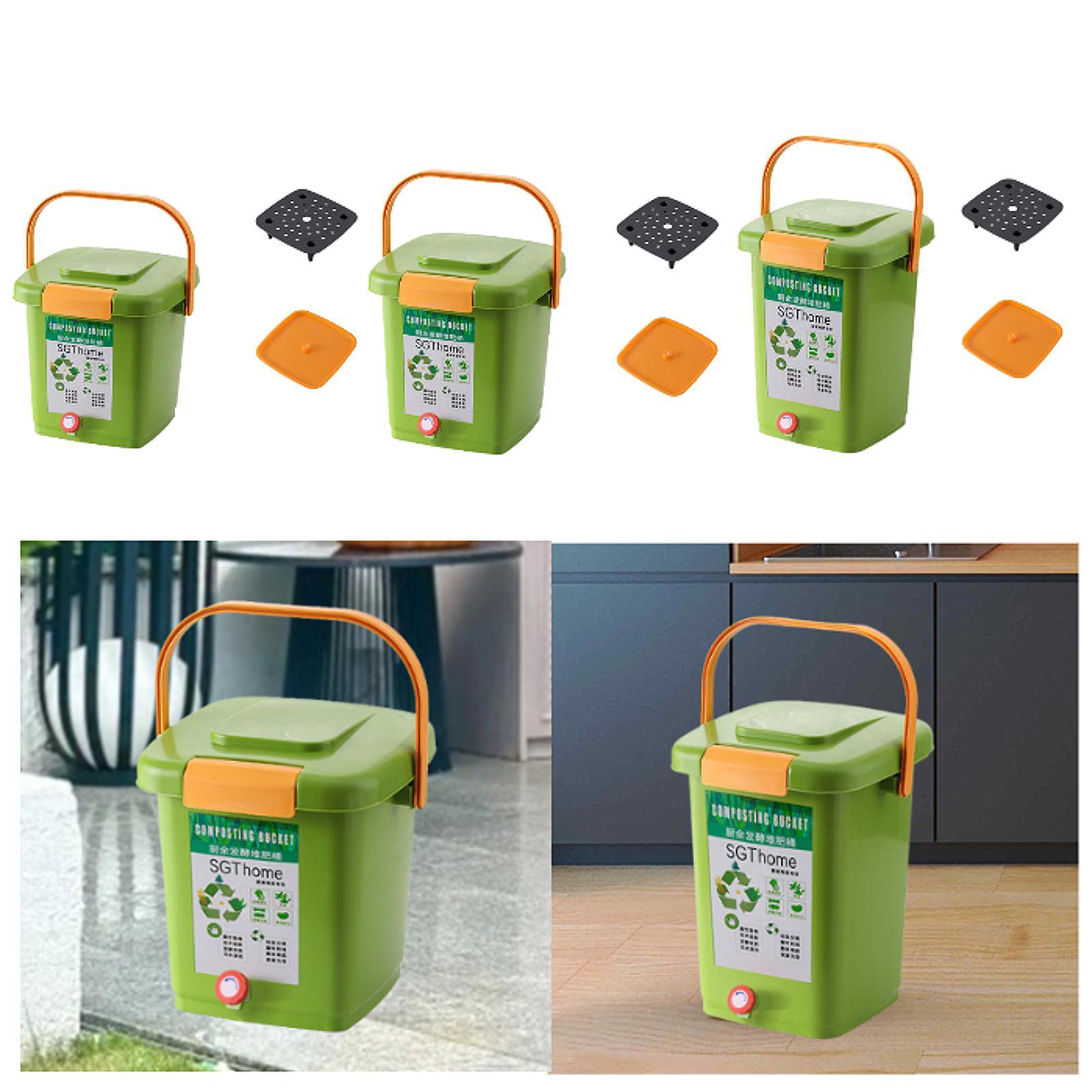 8L/10L/15L Indoor Compost Bin  - Fermentation Crock recension och pris