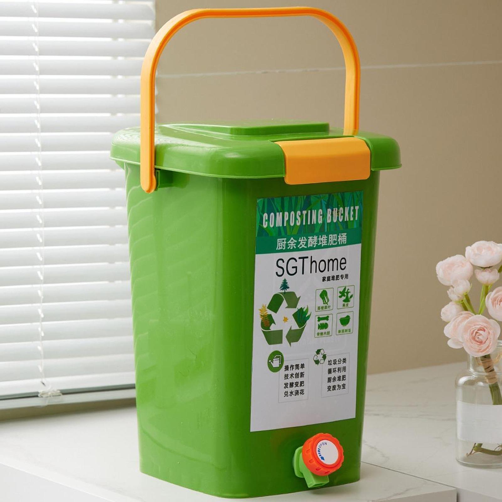 8L/10L/15L Indoor Compost Bin  - Fermentation Crock recension och pris