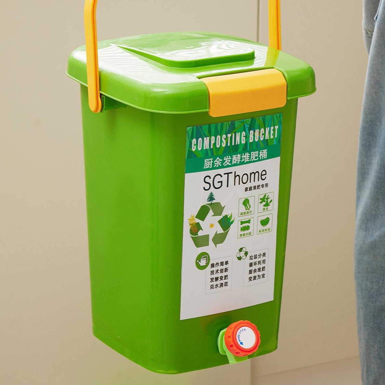 8L/10L/15L Indoor Compost Bin  - Fermentation Crock recension och pris