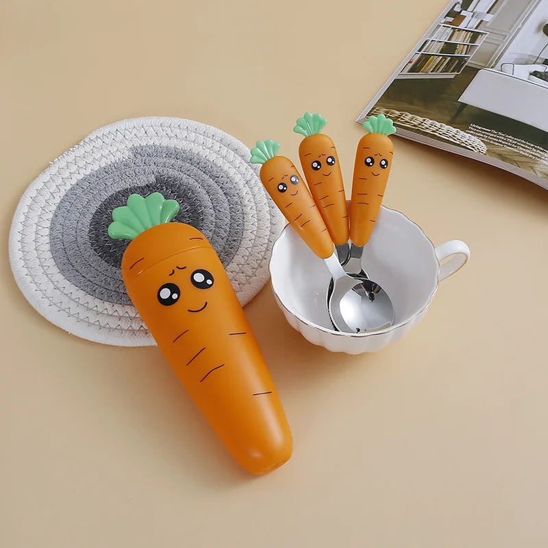 Stainless Steel Carrots Tablew - Home Cooking Utensil Set recension och pris