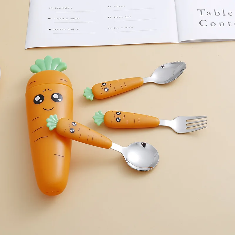 Stainless Steel Carrots Tablew - Home Cooking Utensil Set recension och pris