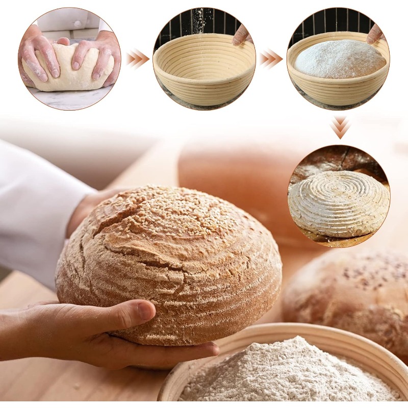 Bread Fermentation Basket PP D - Fermentation Crock recension och pris