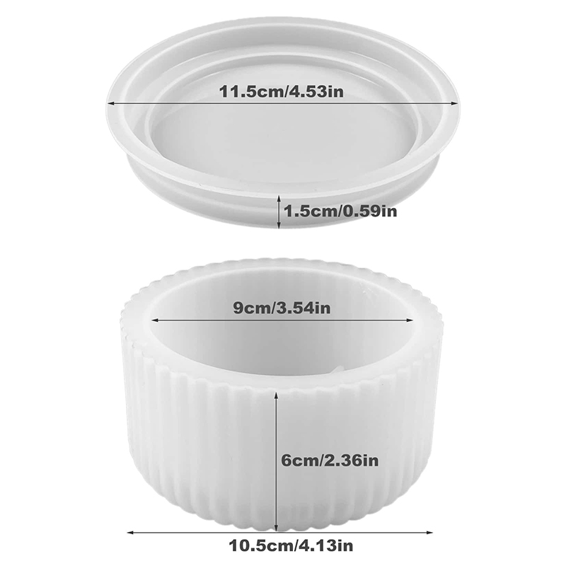 DIY Striped Storage Box Silico - Idli Steamer Mold recension och pris