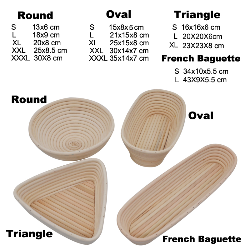 UPORS Rattan Bread Proofing Ba - Fermentation Crock recension och pris