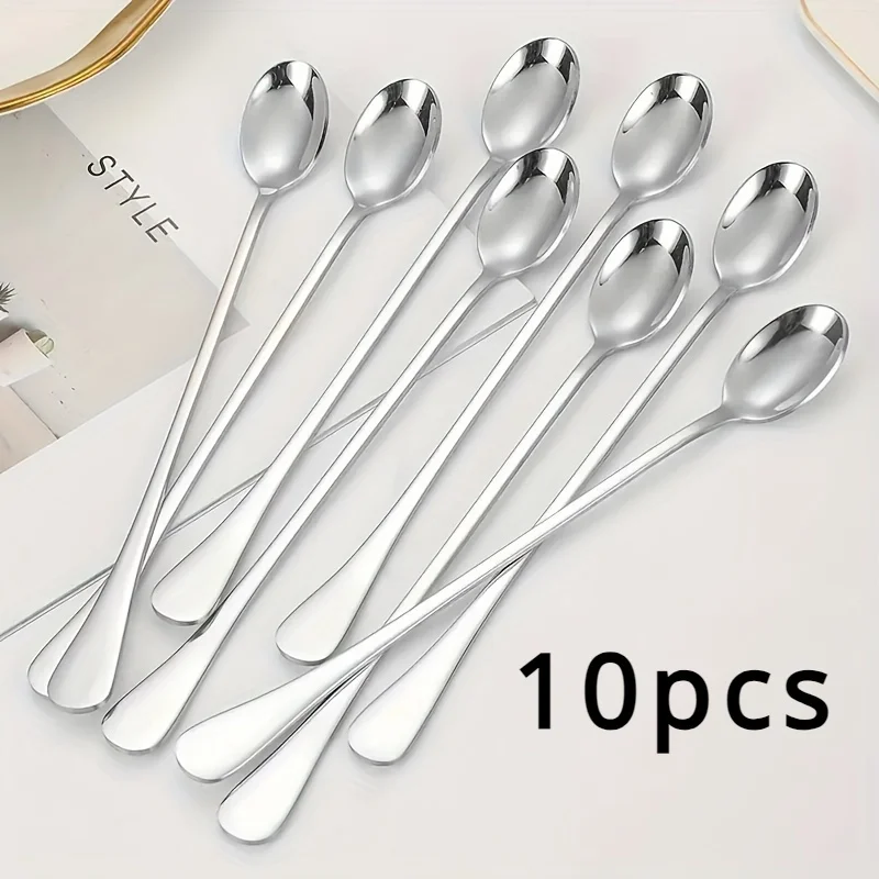 Stainless Steel 1/10pcs Long H - Home Cooking Utensil Set recension och pris