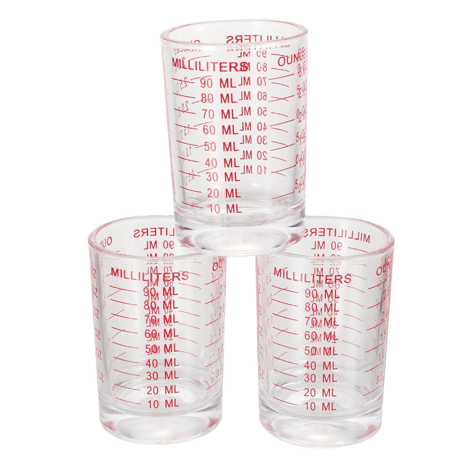 3Pcs Glass Measuring Cups Set  - Home Cooking Kitchen recension och pris