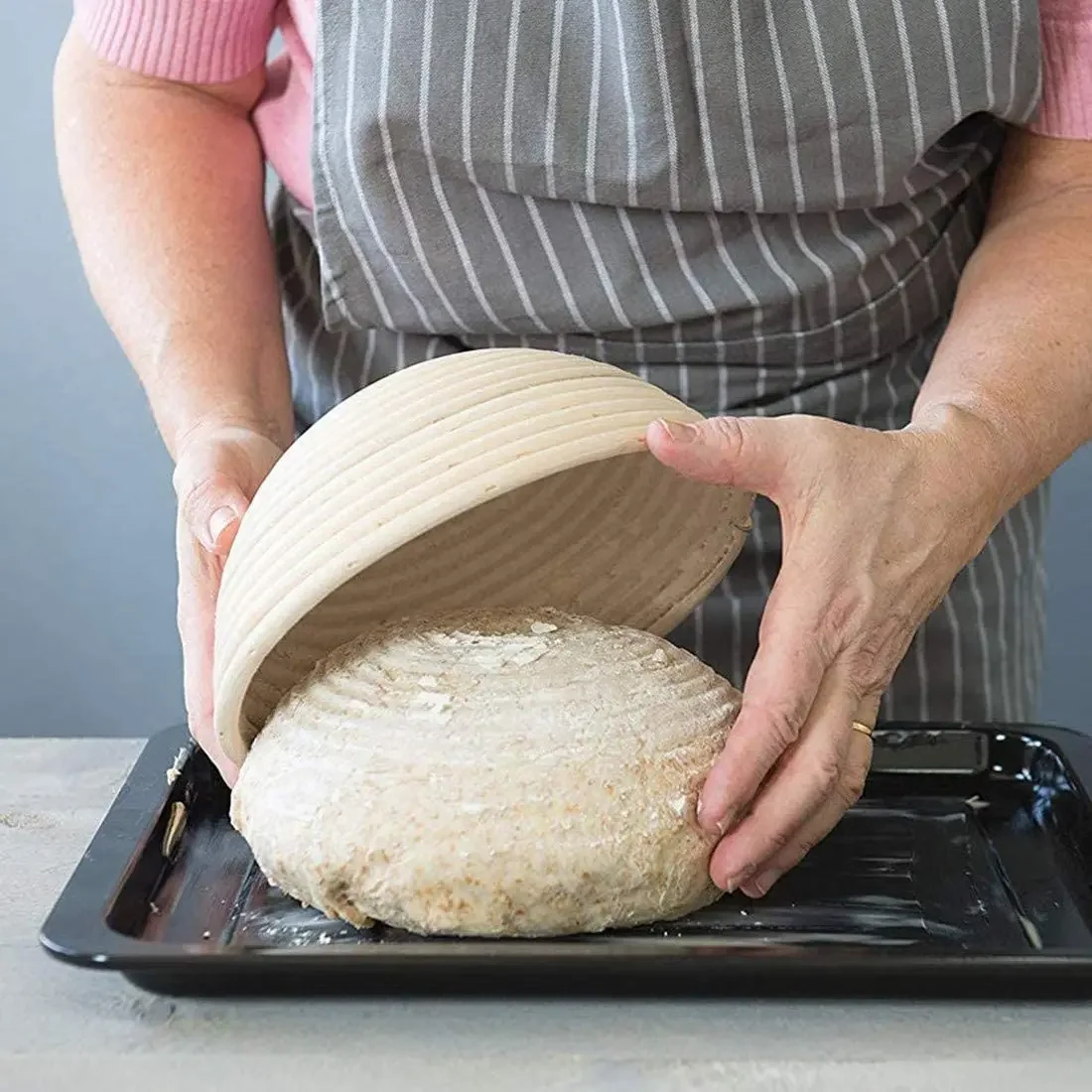 Natural Rattan Bread Proofing  - Fermentation Crock recension och pris