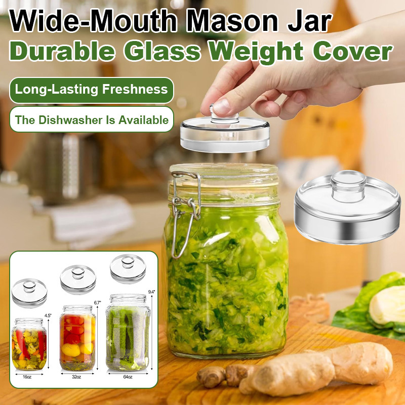 Wide Mouth Canning Jars with G - Fermentation Crock recension och pris