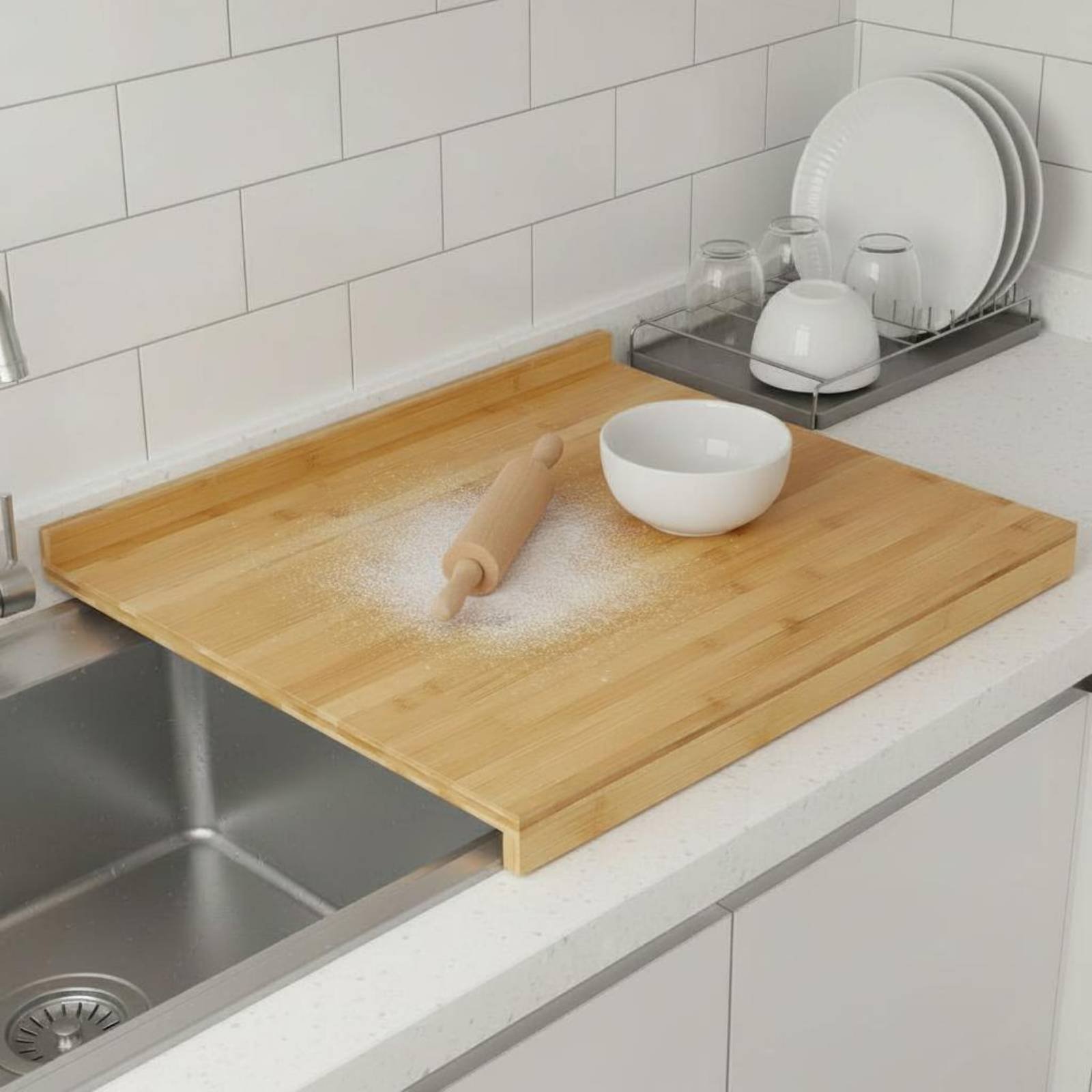 Over the Sink Cutting Board Mu - Home Cooking Kitchen recension och pris