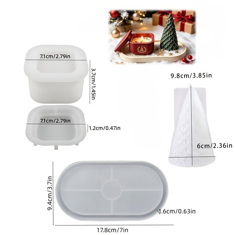 DIY Clay Mold 4pcs Set with Sq - Idli Steamer Mold recension och pris