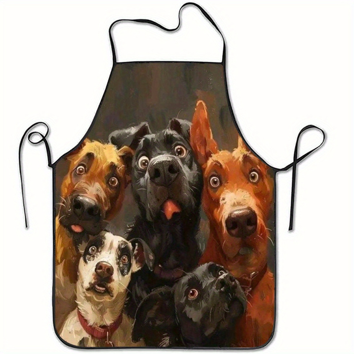 1pc Fun Kitchen Apron - Adorab - Home Cooking For Dogs recension och pris