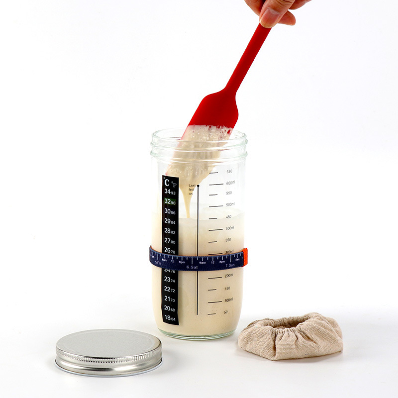 Food Storage Jar Kit  Sourdoug - Fermentation Crock recension och pris