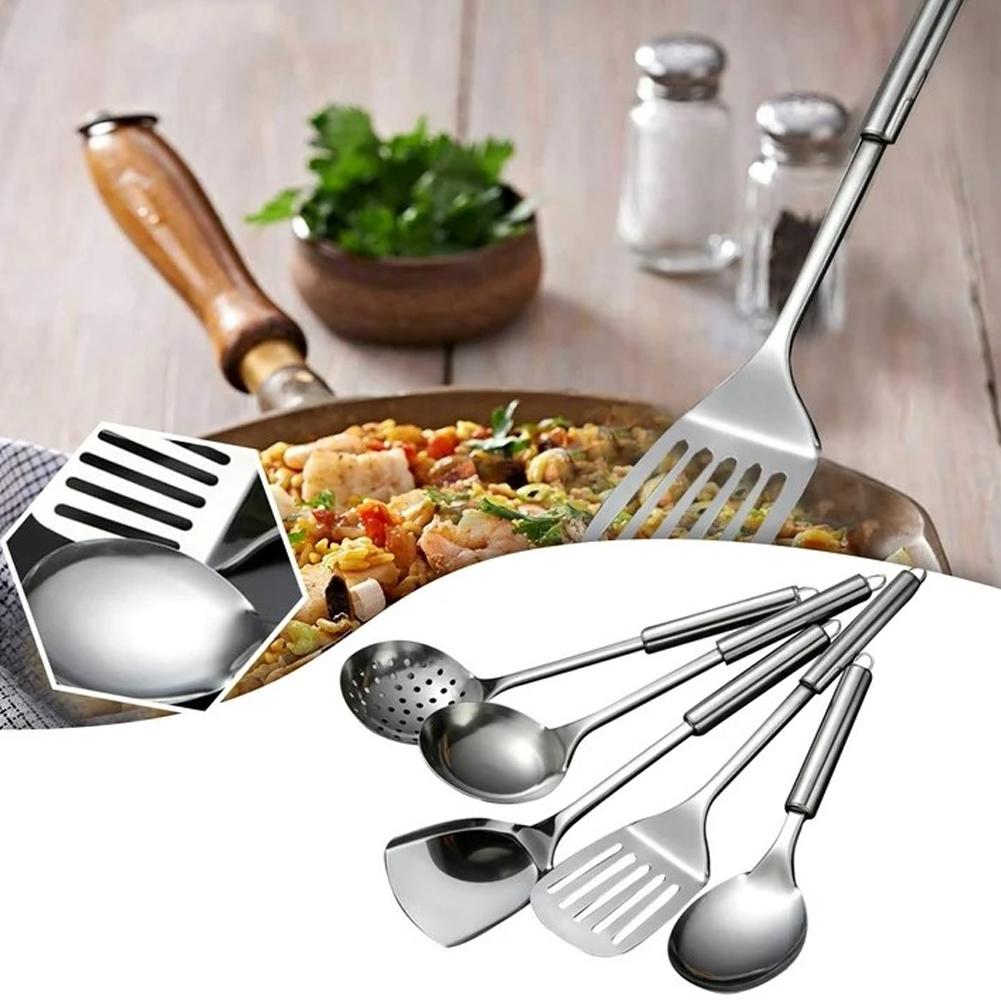 5PCS/SET Stainless Steel Pract - Home Cooking Utensil Set recension och pris