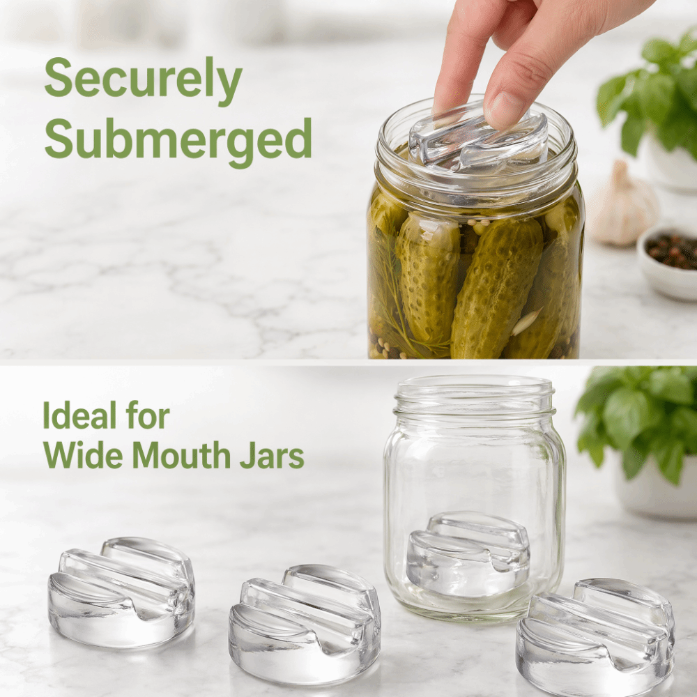 Fermented Glass Weights with H - Fermentation Crock recension och pris