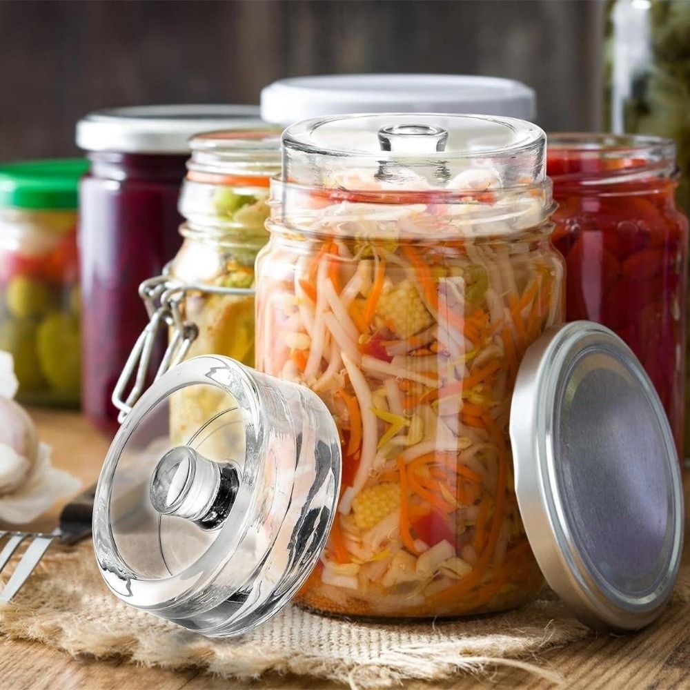 1Pc Glass Fermentation Weights - Fermentation Crock recension och pris