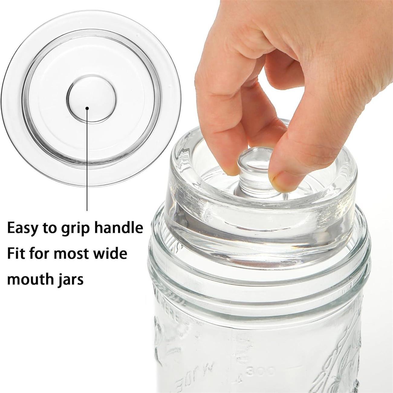 1Pc Glass Fermentation Weights - Fermentation Crock recension och pris