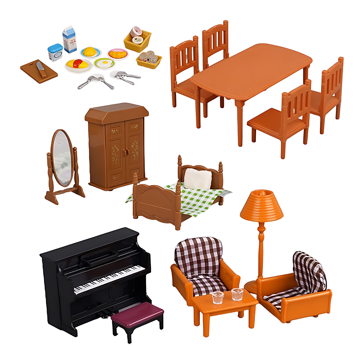 Miniature Furniture 1:12 Dollh - Home Cooking Kitchen recension och pris